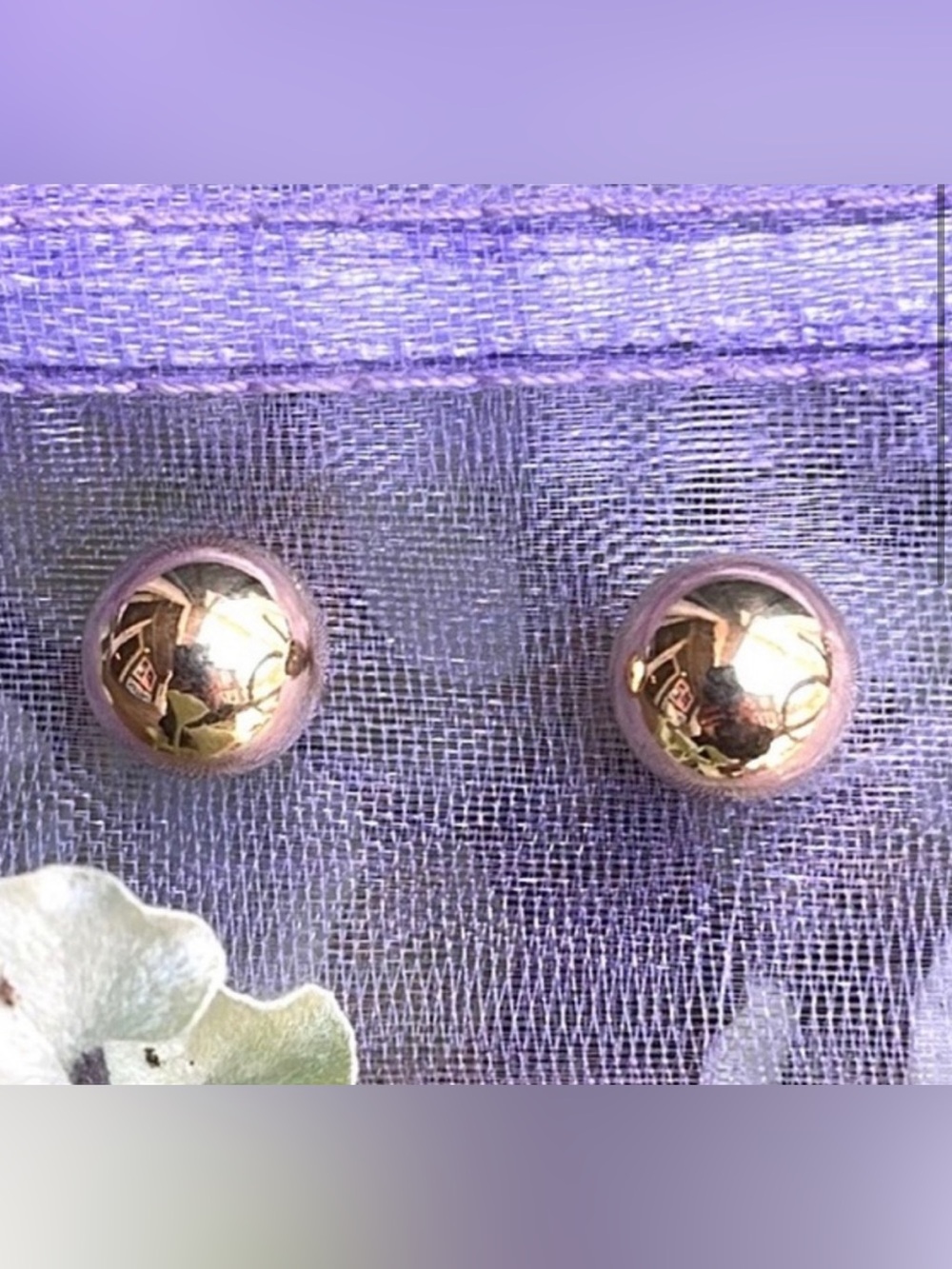 14k Ball Earrings